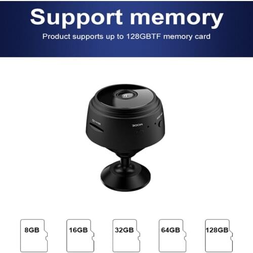 A9 1080P HD Mini Camera Wireless Recorder Wifi Security Remote Control Surveillance Night Vision Motion Mobile Detection Camera