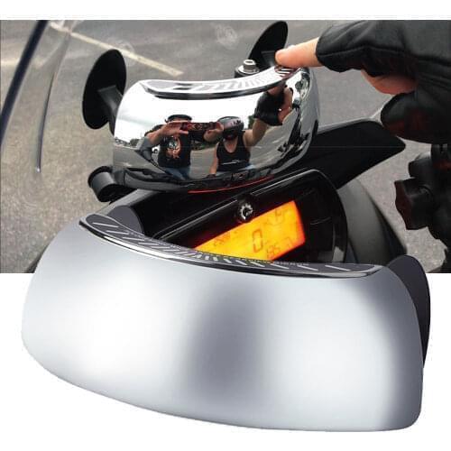 FOR SUZUKI BOULEVARD C50 BOULEVARD C83 BOULEVARD C90 2005-2009 Motorcycle 180 Degree Safety Rearview Mirror Give Full Rear View