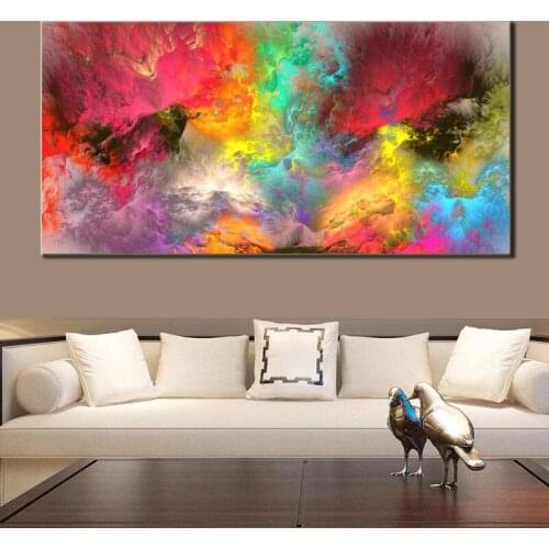 Different Iight Cloud Abstract Painting Wall Picture for Living Room Decor Canvas Modern Art Poster and Print Cuadros