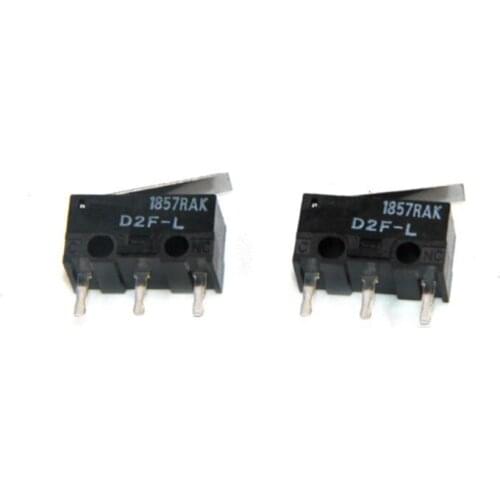 NEW D2F-L D2FL D2F 0.74N Micro switch Travel switch DIP3 Free shipping