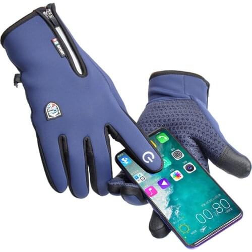 Running Gloves Ultralight Sports Touchscreen Windproof Thermal Fleece Gloves Jogging Hiking Skiing Men Women Winter