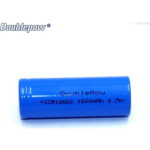 18500 1500mAh 3.7 V Rechargeable Battery Recarregavel Lithium Ion Battery for LED Flashlight