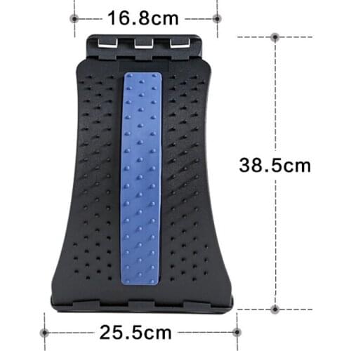 Back Stretcher Adjustable Lumbar Support Massager Adjustable Portable for Home Health99