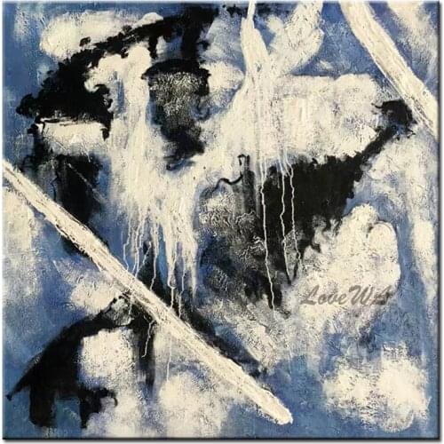 Modern Canvas New Abstract 100% Hand-painted Oil Paintings Home Wall Decoration Canvas Art Pictures Artwork And Craft Paintings