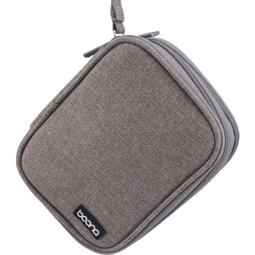 LKEEP Bag For Handle Bag Portable Hard Disk Bag Portable Power Bank Bag Soft Handbag Multicolor For Men Universal Flap