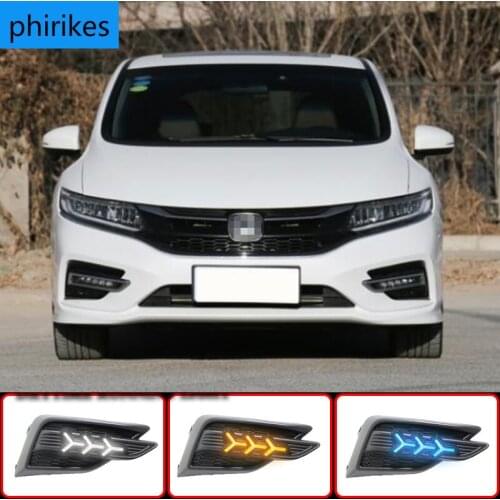 Turn Signal Relay Waterproof Car DRL LED Daytime Running Light For Honda Jade 2017-2018