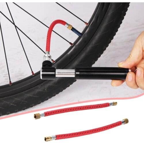 Universal Bicycle Pump Hose Flexible Tire Valve Tube Extension Replacement Pump Parts 160mm Luz Bicicleta Фонарь Велосипедный