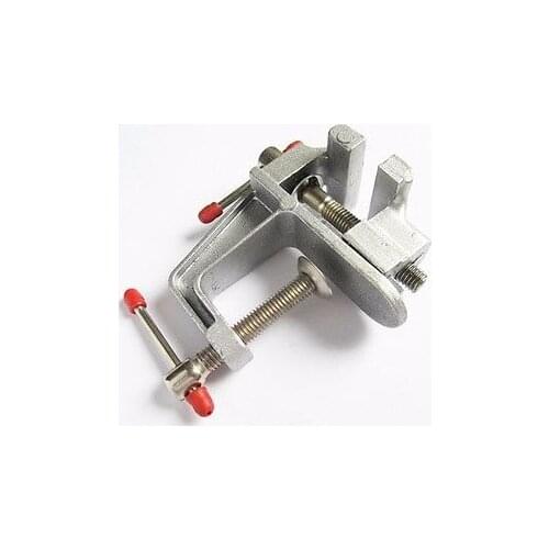 V001 High quality Mini Table Vice Aluminium Alloy Bench Screw Bench Vise Modeling Tool DIY
