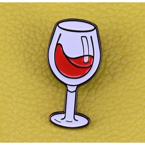 Wine Glass Lapel Pin This is the stylish and ultimate way to show off your emotions or interest