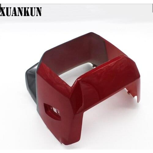 XUANKUN Motorcycle 125WY125-A-C Fairing Large Lampshade Headlight Shell Cover with Back Plate