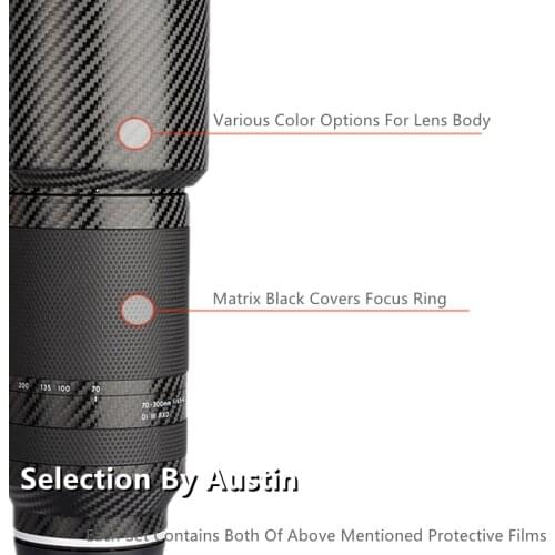 Premium Lens Skin Guard Wrap Film For TAMRON 70-300 F/4.5-6.3 Decal Protector Anti-scratch Coat Cover Case
