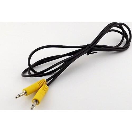 10pcs 3.5mm 1/8" Mono Male Plug To Male Monaural TS Extension Audio Cable Cord 5FT