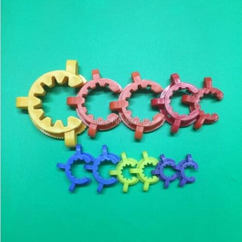 11 pcs Plastic Ground Joint Clip / Joint Clamp for Standard Taper Joints