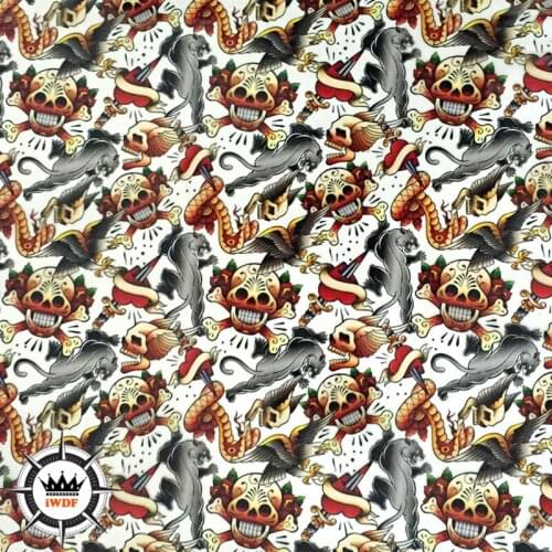 2M/6M/10M length hydrographic water transfer Width 50cm liquid image film H765