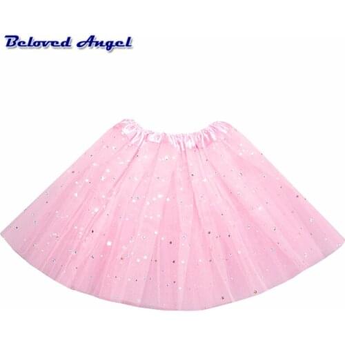 2019 summer girls tutu skirt kids candy tulle skirts children lovely fluffy Pettiskirts Princess Party Skirt for age 2-8 15color