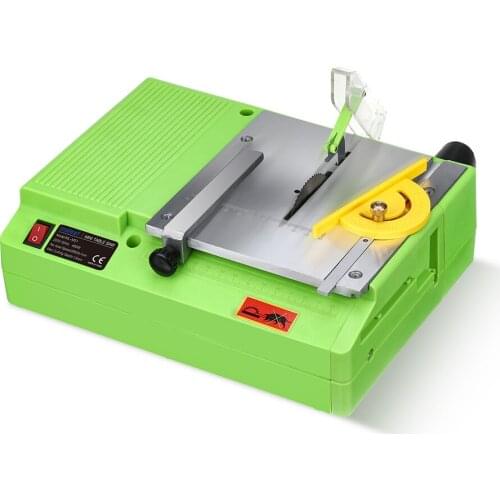 220V 480W Mini Portable Table Saw Multifunctional Handmade Woodworking Bench Saws Cutting Tool