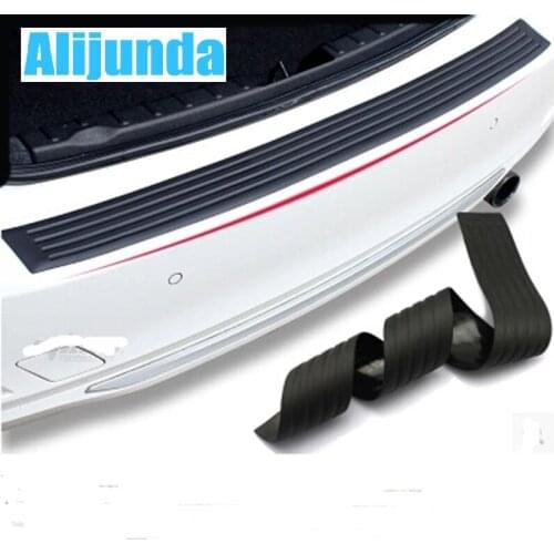 Alijunda Car Rear Bumper Scuff Protective Sill Pedals Cover For Audi A-series S-series RS-series Q3 Q5 SQ5 Q7