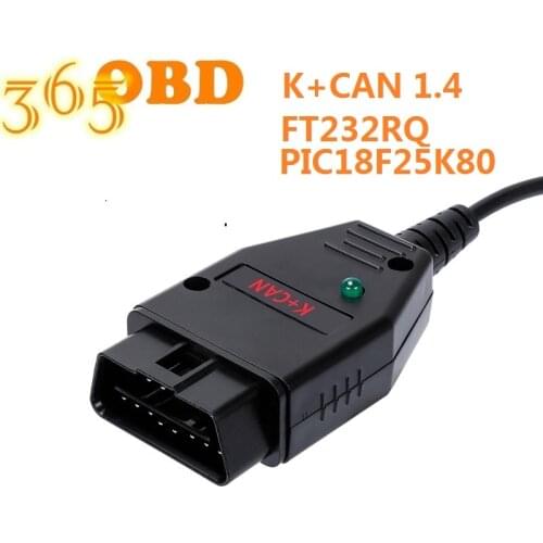 For VAG K+CAN 1.4 K-Line Commander In stock PCB PIC18F25K80 FTDI FT232RQ Chip For VAG K+CAN Commander 1.4 With Russian Warehuos