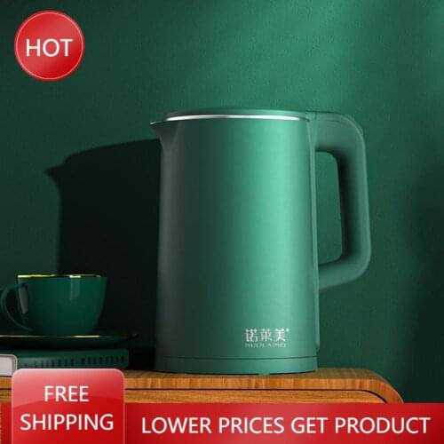 Electric Flask Kettle Tea Pot Coffee Pot Hot Water Electric Kettle With Whistle Tourist Portable Bouilloire Sifflante Cookware