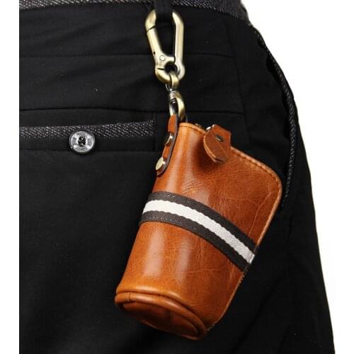 SOUTH GOOSE Genuine Leather Key Wallets Men Fashion Car Key Holders Multifunction Keys Organizer Lady Bucket Pattern Housekeeper