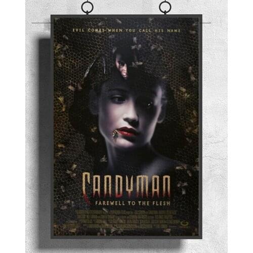 L248 CANDYMAN 2 Farewell to the Flesh Movie Horror Clive Barker Silk Fabric Poster Art Decor Indoor Painting Gift