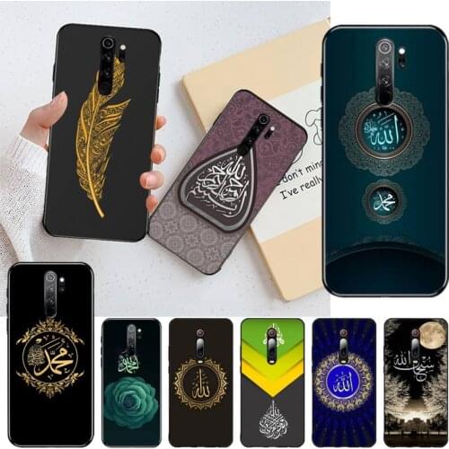 Muslim Islam Bismillah Allah Phone Case for Redmi 9A 8A 7 6 6A Note 9 8 8T Pro Max Redmi 9 K20 K30 Pro