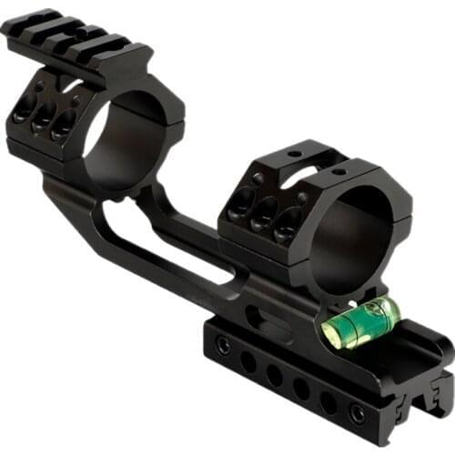 Hunting 11mm 3/8" Dovetail 20mm Picatinny Weaver Riflescope Rings 25.4mm 30mm Offset Scope Mount Rail Bubble Level