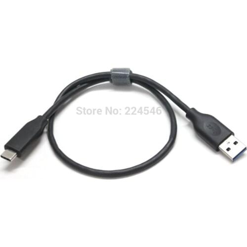 ORIGINAL USB-C Type C USB3.1(Gen2/10G) Data Sync Charger Power Cable Cord for Samsung T5 Portable SSD 250GB/500GB/1TB/2TB 0.45m