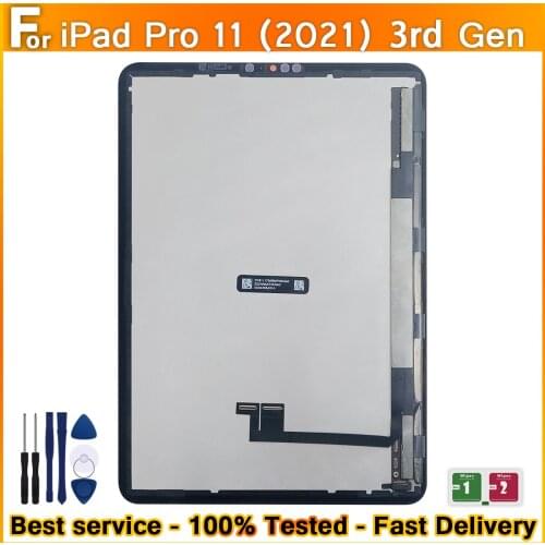Original For iPad Pro 11 inch 3rd Gen 2021LCD Display Screen A1980/A1979/A1934 LCD Assembly Digitizer Touch Panel