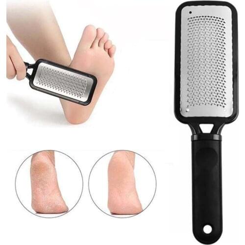 Stainless Steel Feet File Remove Dead Skin Feet And Rub Pedicure Tool Peeling Durable foot Polisher