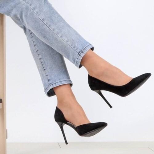 Замшевые туфли-лодочки SHPILKA China At AliExpress