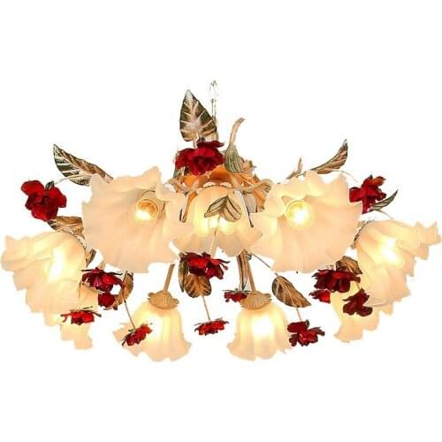 Modern Retro Chandelier Living Room Nordic Hall Lamp Dining Room Staircase light Bedroom Chandeliers Lamps Ceiling