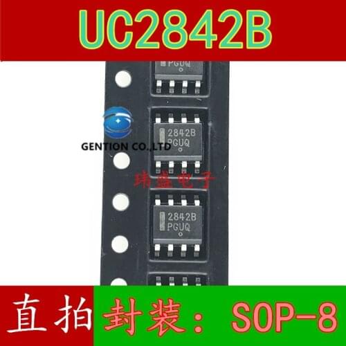 10PCS 2842B SOP8 UC2842B 2842B UC2842BD1R2G in stock 100% new and original