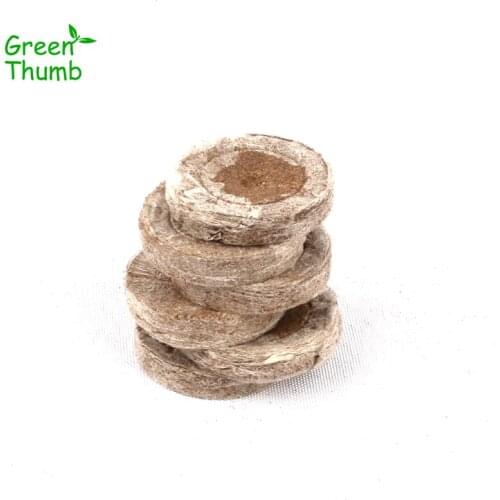 10pcs 38mm Peat Pellets Seed Starting Plugs Seeds Starter Pallet Nutrient Substance Medium Seedling Soil Block