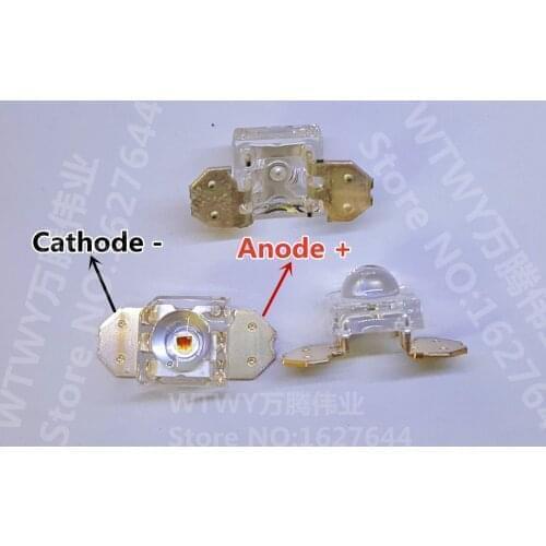 120PCS EVERLIGHT Automotive LED Signal Lighting EAGLE-EYE LED 0.4W Super Yellow Automotive Application 34-03UYC/S599