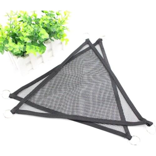 Crawling Animal Hammock Mesh Hammock 2 PCS /Set Pet Hammock Mesh Sleeping Bed Play Toys Swing Fabric for Reptile Snake Lizard