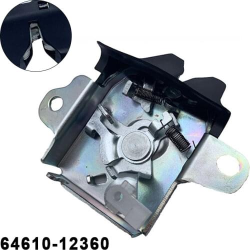 64610-12360 Car Tailgate Rear Back Door Lock Latch For Toyota Corolla, NZE121 Axio Fielder NZE120 NZE121 NZE124