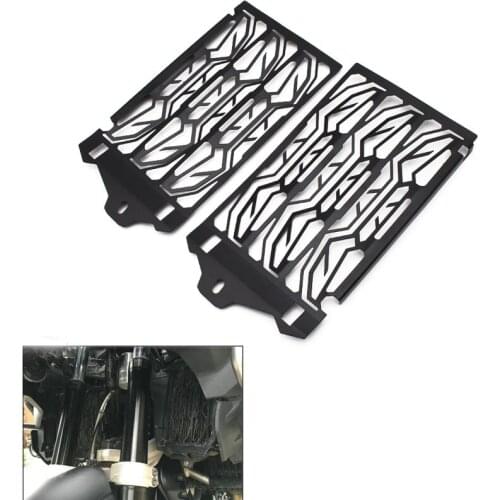 For BMW R1200GS ADV 2013-2017 Aluminum Radiator Guard Water Tank Coolant Grill Grille Net Cover Protector