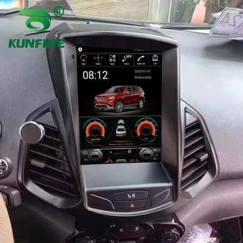 Tesla Screen Octa Core 4GB RAM 64GM ROM Android 10.0 Car DVD GPS Player Deckless Car Stereo For Ford Ecosport 2018 Radio