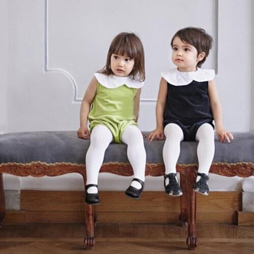 2017 high quality Baby Rompers Sleevesless Soft Cotton Newborn Baby Clothing breathable Baby Pajamas Infant Clothes summer