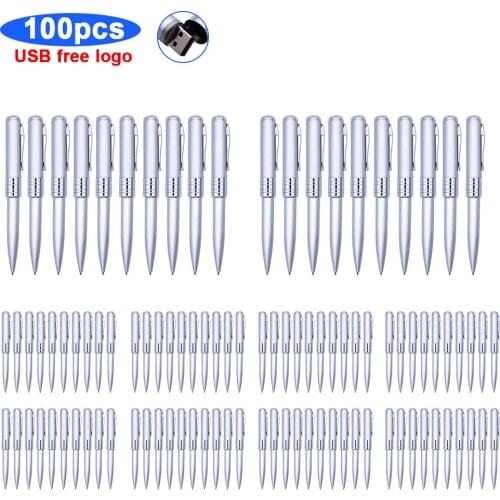 New 100pcs/lot free logo Usb 2.0 flash drive 64GB 32GB 16GB pen drive USB pendrive waterproof u disk memoria cel usb stick gift