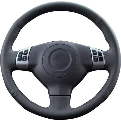 Customized Original Car Steering Wheel Cover For Suzuki SX4 Alto Old Swift Opel Agila Artificial Leather Steering WheeI Wrap