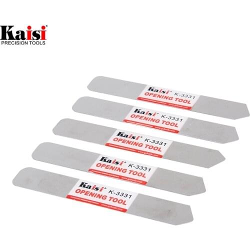 Kaisi Stainless Steel Blade Soft Thin Pry Spudger Cell Phone Tablet Screen Battery Opening Tools for iPhone iPad Samsung Opener
