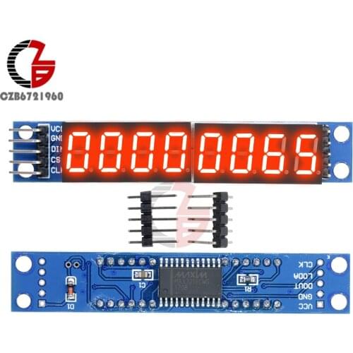 MAX7219 LED Dot Matrix 8 Digit Digital Tube Display Control Module for Arduino