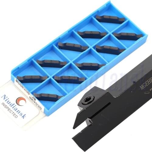 1 pc MGEHR1616 MGEHL1616 Grooving Tool Holder+10pcs MGGN150 MGGN200 MGGN250 MGGN300 MGGN400 CNC Carbide Inserts Turning Tool Set