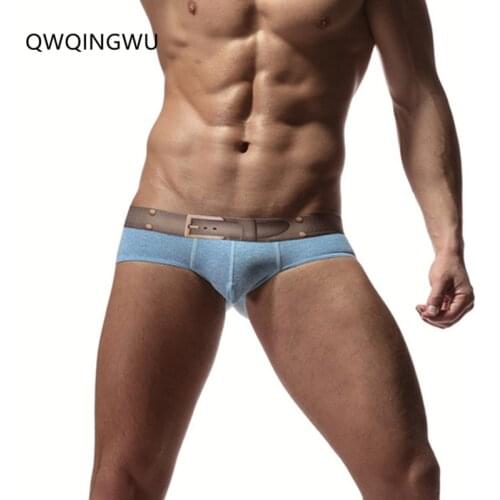 Male Boxers Underwear Cotton Breathable Calzoncillos Boxer Belt Print Underpants Black Boxer Shorts Mens Underwear Boxers