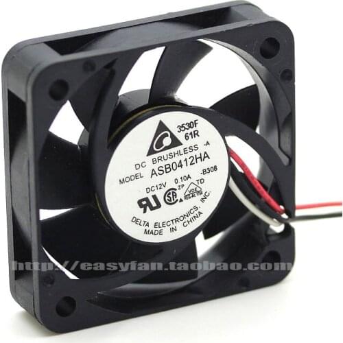 NEW DELTA 4CM 4010 high air volume ASB0412HA cooling fan