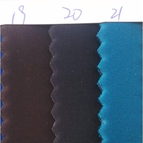 Delicate touch feeling Black lycra fabric coated SRB Neoprene rubber fabrics 2.5MM thickness