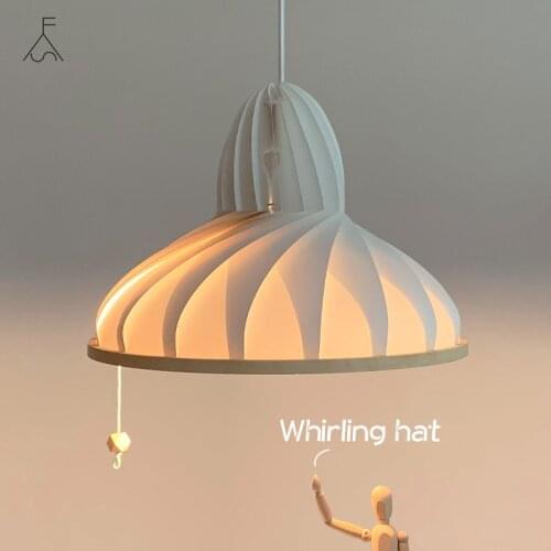 Nordic Dining Room, Living Room, Bedroom, Study, Creative Lampshade, INS Red Sun Origami Lamp Living Room Decoration