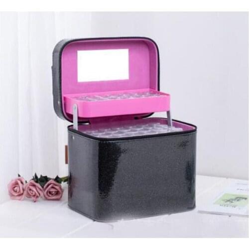 New 126 Bottles Diamond Painting Accessories Handbag Bead Storage Bottle Diamond Embroidery Multi-function Tools Kits